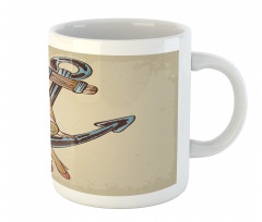 Sailor Pinup Girl Motif Mug