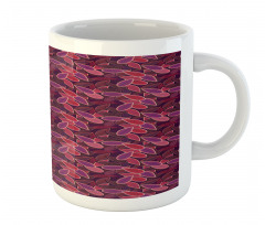 Abstract Leaves Foliage Mug