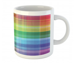 Retro Plaid Mug