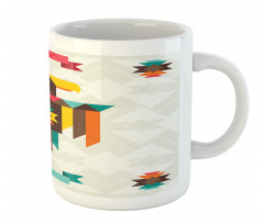 Folk Totem Eagle Mug