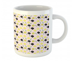 Crocked Line Lemons Mug