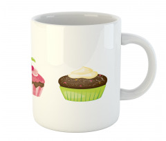 Puffy Party Cupcakes Mug