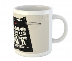 Black Cat Stained Mug