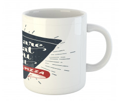 Grunge Pizza Slice Mug