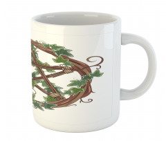 Vine Wreath with Ivy Mug