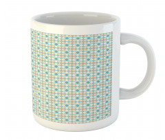 Pastel Rhombus Retro Mug