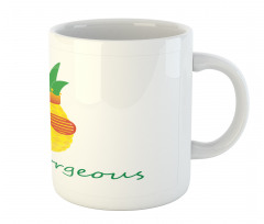 Doodle Pineapple Mug