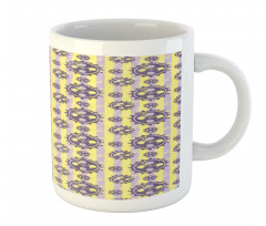 Graphic Wheel Pattern Mug