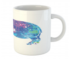 Colorful Silhouette Form Mug