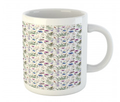 Watercolor Wildflowers Mug