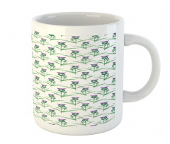 Botanical Print Plant Mug