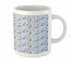 Spring Floral Motifs Mug