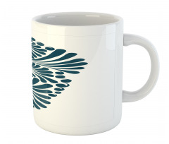 Abstract Curvy Form Mug