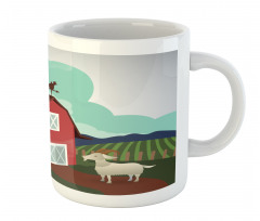 Rural Farmland Crop Bovine Mug