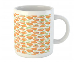 Watercolor Sketch Fruit Mug