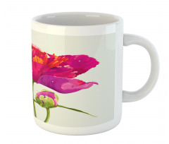 Flower and Vibrant Petals Mug