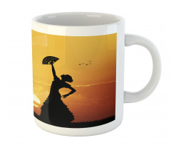 Flamenco Dancer Guitar Mug