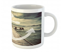 Anchor Ocean Waves Mug