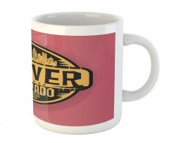 Denver Grunge Urban City Mug