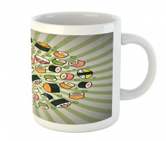 Manga Style Japanese Food Mug