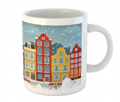 Dutch Town in the Winter Mug