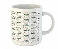 Scandinavian Artwork with Dog Mug