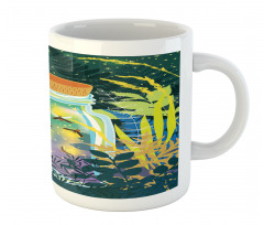 Surreal Forest Landscape Mug