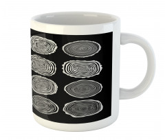 Abstract Whirlpool Timber Mug