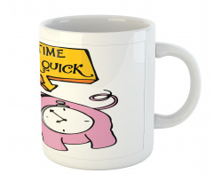 Save Time Shower Quick Piggy Mug
