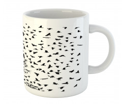 Flying Birds Tree Mug