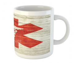 Vintage Style Background Mug