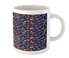 Sixties Inspired Retro Colors Mug