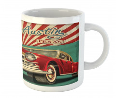 Retro American Classical Car Mug