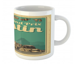 Grand Prix Texas Racing Car Mug