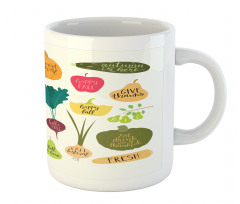 Plant Fruit Vegetable Slogan Mug