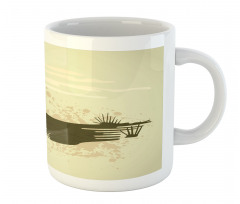 Dramatic Saguaro and Sun Mug