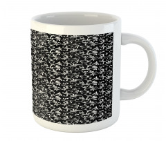 Swirls Leaves Foliage Mug