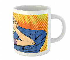 Loving Husband Wife Hugging Mug