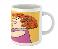 Woman with Her Grandkid Mug