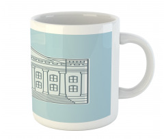 USA Custom House Theme Mug