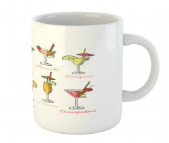 Famous Cocktails Mug