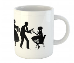 50s Party People Mug