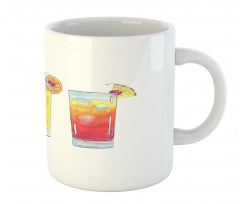 Watercolor Cocktails Mug