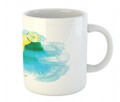 Watercolor Margarita Mug