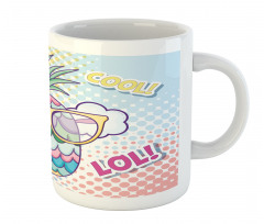 Pineapple Sunglasses Love Cool Mug