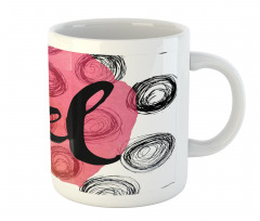 Watercolor Stain Circles Mug