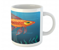 Aquarium Fishes in Water Mug