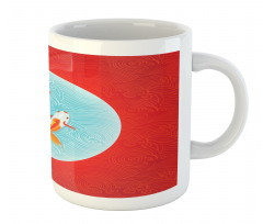 Pair of Fishes Japanese Mug