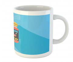 Pet Fish Feed Flat Mug