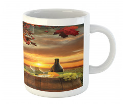 Tuscany Land Rural Field View Mug